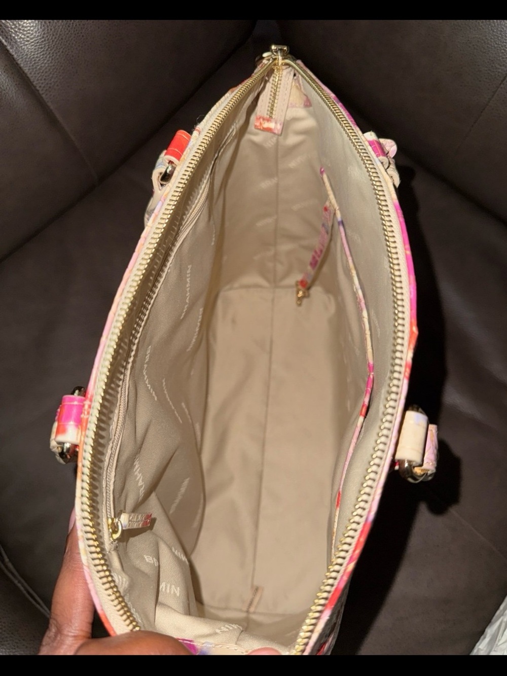 Brahmin Large Duxbury Satchel Fiesta Melbourne - Picture 4 of 8